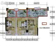 凯富南方鑫城1室0厅1卫0平方米户型图