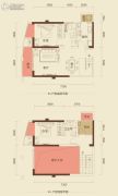 宏达世纪锦城2室2厅2卫93--126平方米户型图