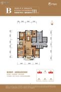 大江东宝龙广场4室2厅2卫0平方米户型图