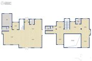 南湖9号博信广场2室2厅4卫651平方米户型图