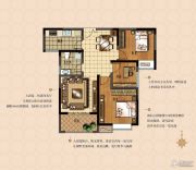 建海绿荫半岛3室2厅1卫0平方米户型图