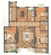 三紫星城3室2厅2卫125--127平方米户型图