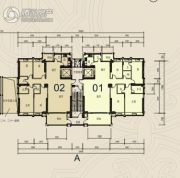 时代明珠君庭4室2厅3卫186--212平方米户型图