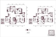得一剑桥城8室3厅4卫312平方米户型图
