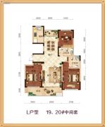 锦绣江南3室2厅2卫0平方米户型图