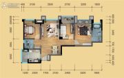 鹭洲国际二期3室2厅2卫90--99平方米户型图