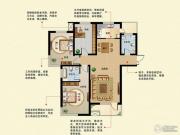 松江运河城3室2厅2卫137平方米户型图